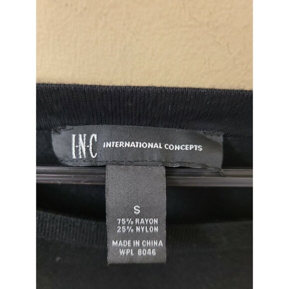 INC International Concepts Womens Sweater Dress Small Multi Striped Long Sleeve - Picture 5 of 6